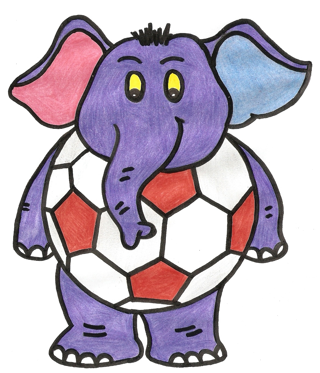 Maskottchen Elofanto