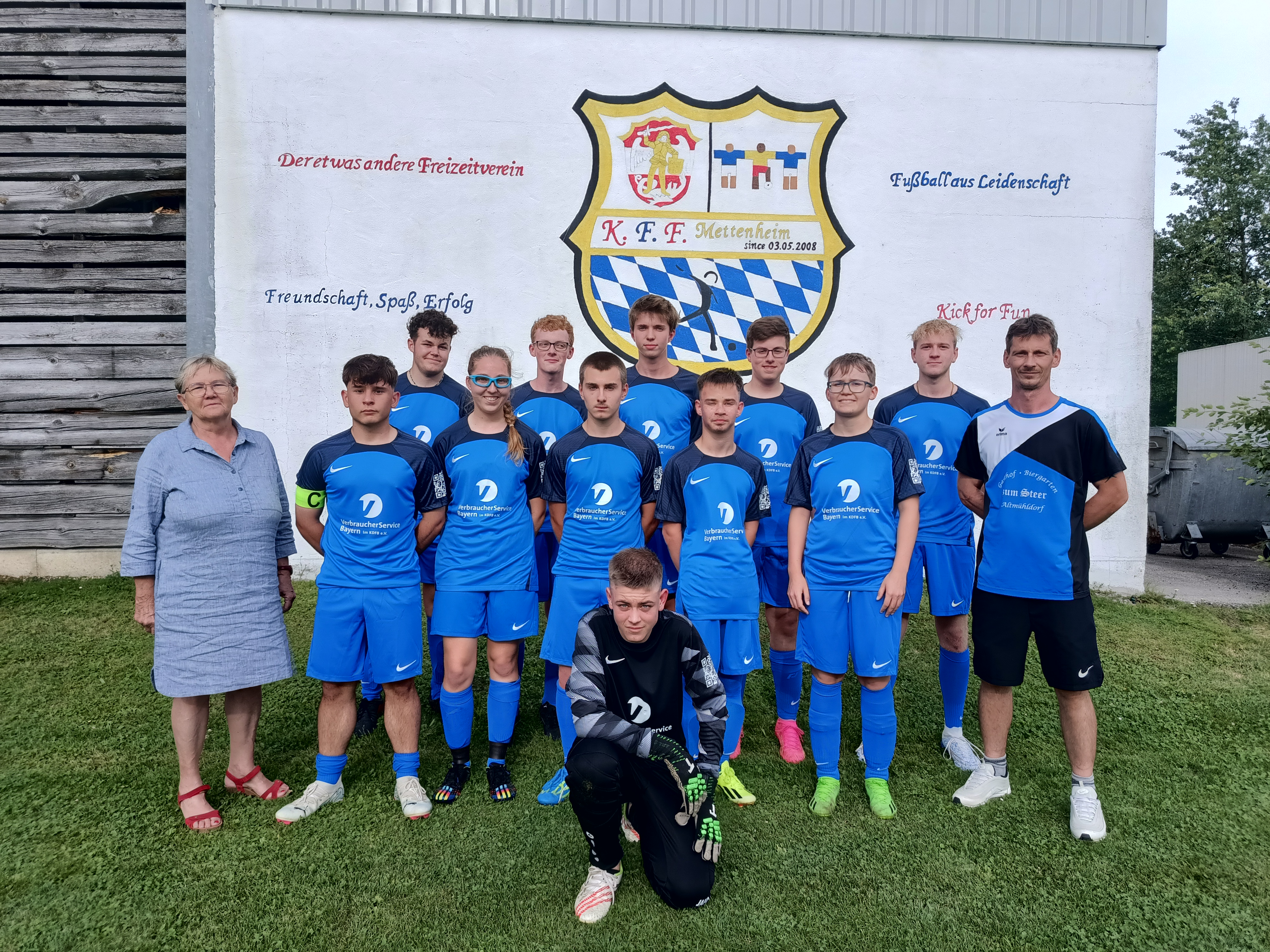 Jóvenes Mannschaftsfoto