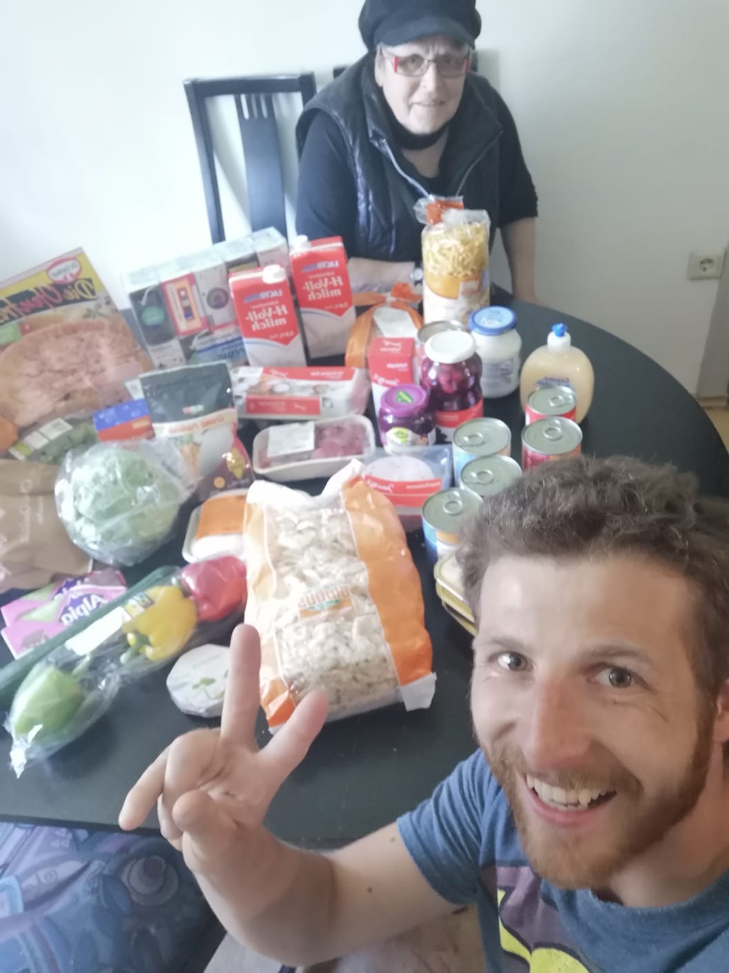 Lebensmittel-Lieferungen